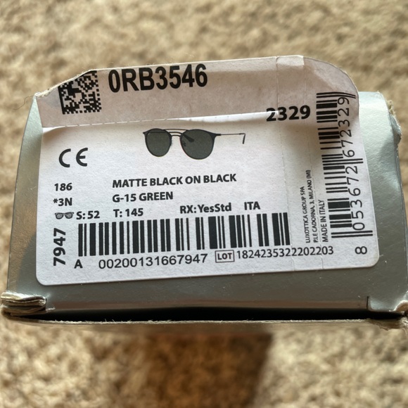 NWT Ray-Ban 3546 aviator - Picture 2 of 5